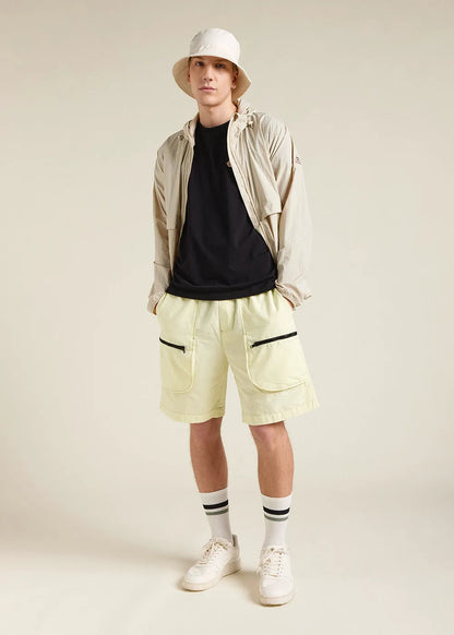 Unisex hooded windbreaker Ridge Oyster gray