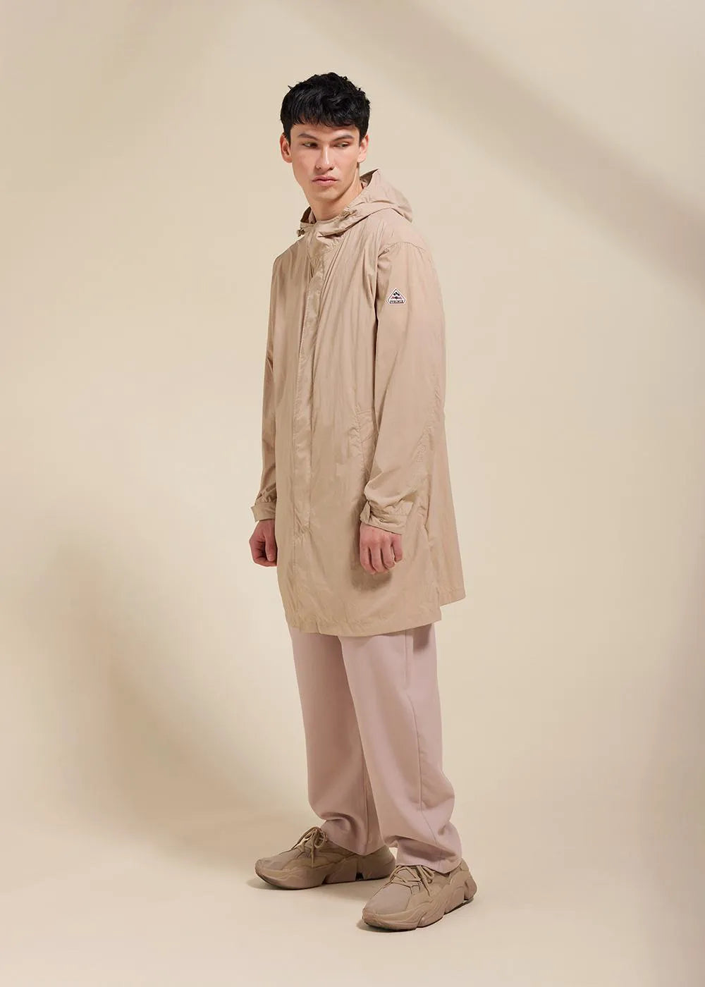 Torrent Cuban sand unisex long hooded windbreaker