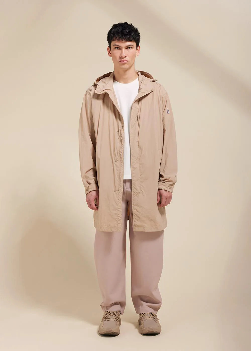 Torrent Cuban sand unisex long hooded windbreaker