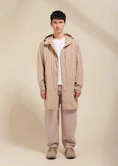 Torrent Cuban sand unisex long hooded windbreaker