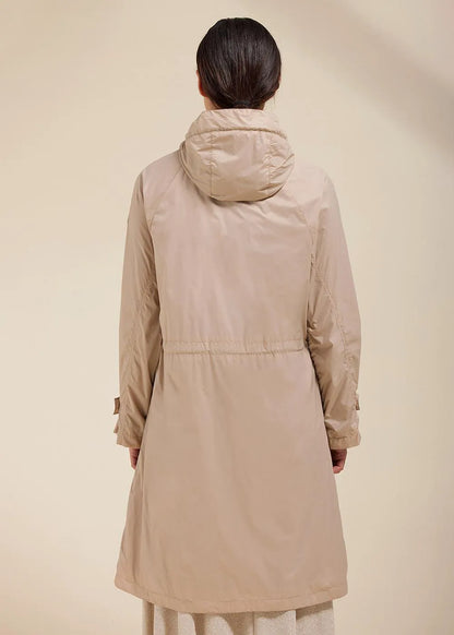 Ariane Cuban sand long windbreaker