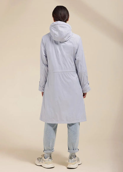 Ariane Arctic ice long windbreaker