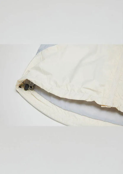 Erine Multi white alyssum women's windbreaker