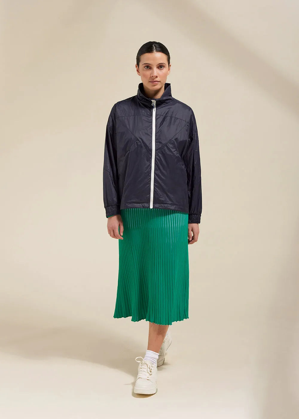 Erine Deep Ink women's windbreaker