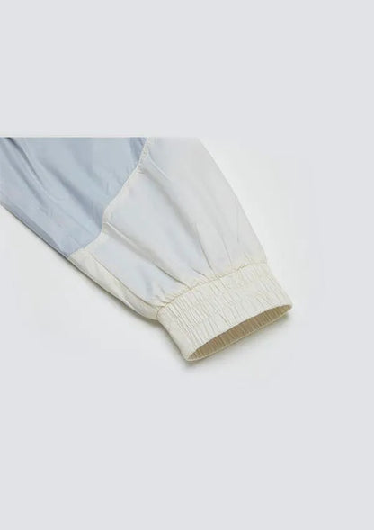 Erine Multi white alyssum women's windbreaker
