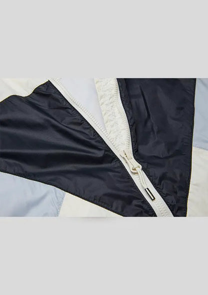 Erine Multi white alyssum women's windbreaker