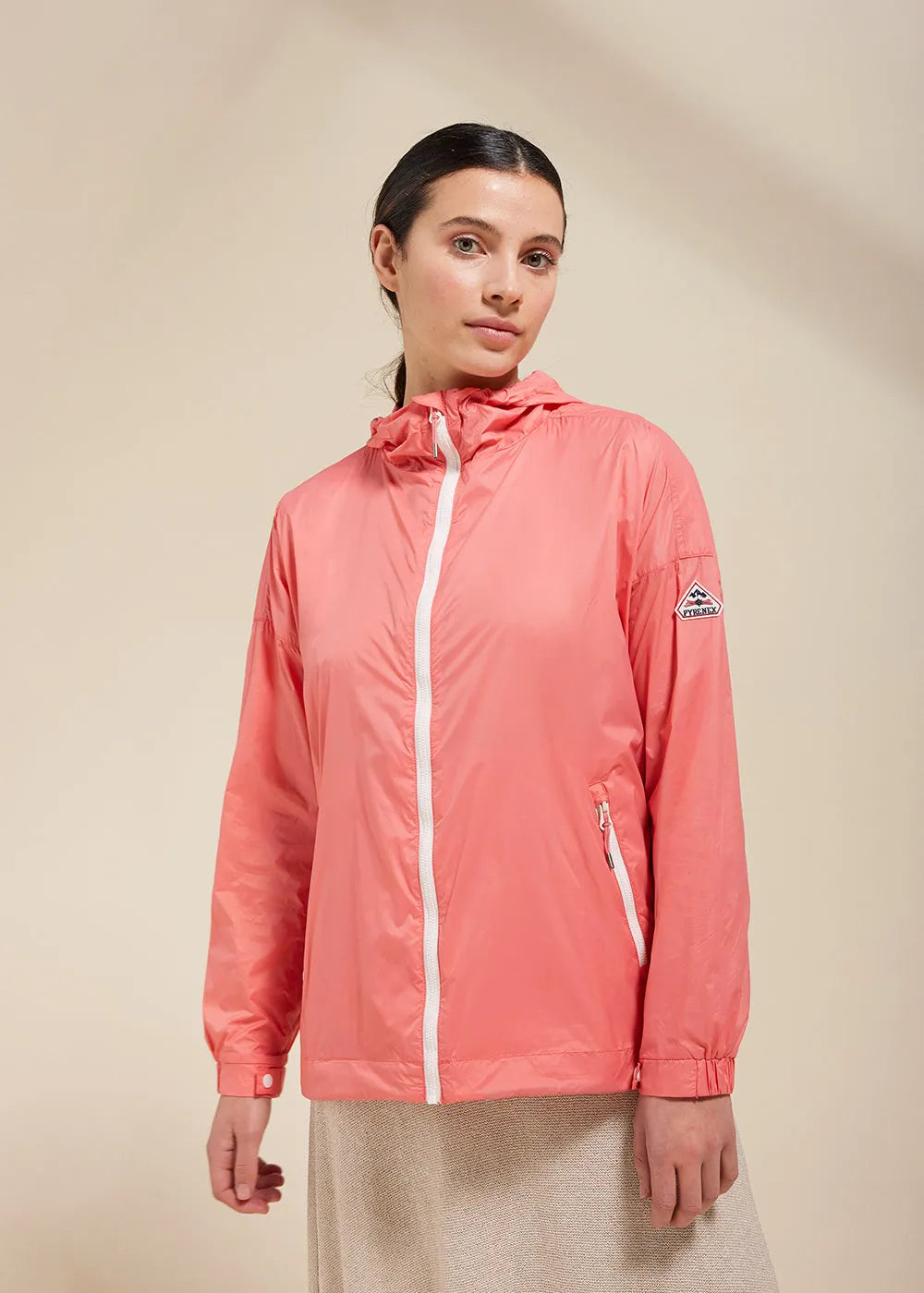 Women's windbreaker Zinnia Peach