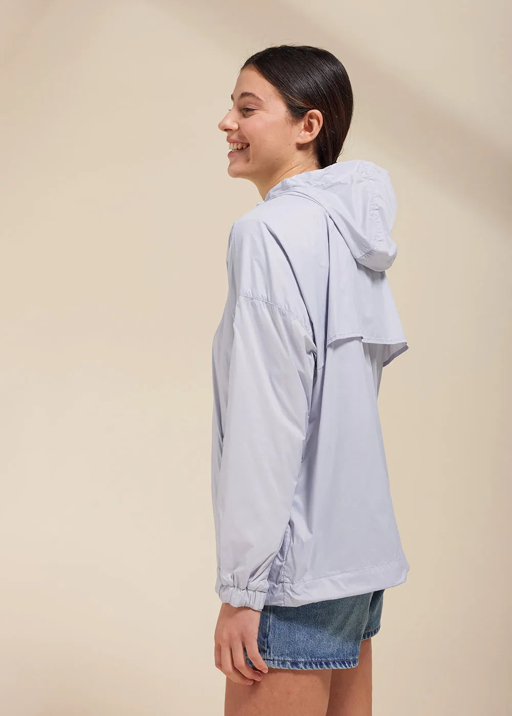 Women's windbreaker Zinnia Arctic ice