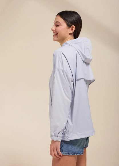Women's windbreaker Zinnia Arctic ice