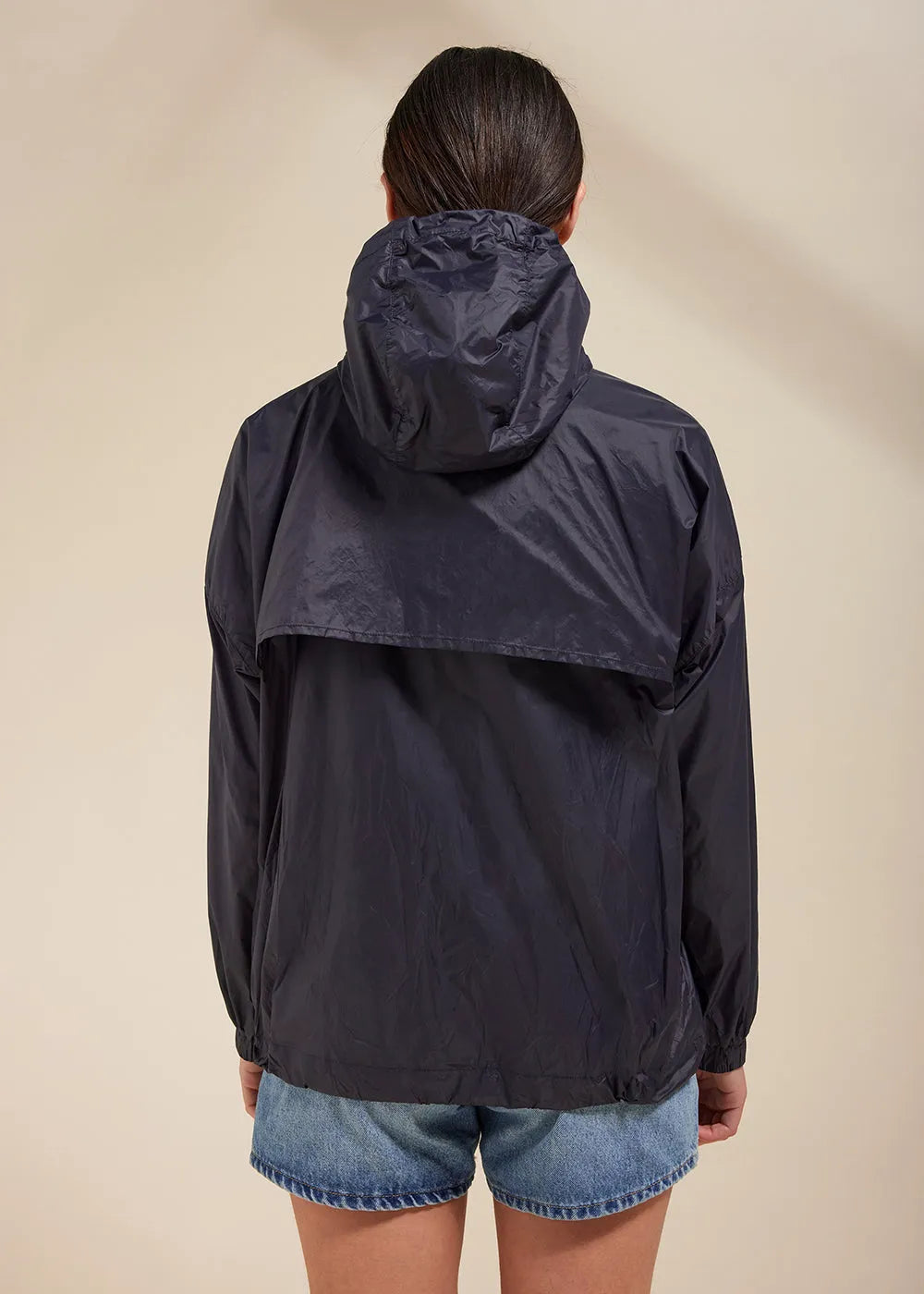 Zinnia Deep ink women's windbreaker