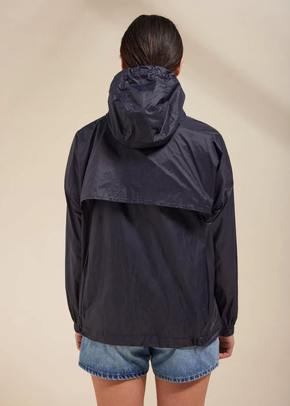 Zinnia Deep ink women's windbreaker