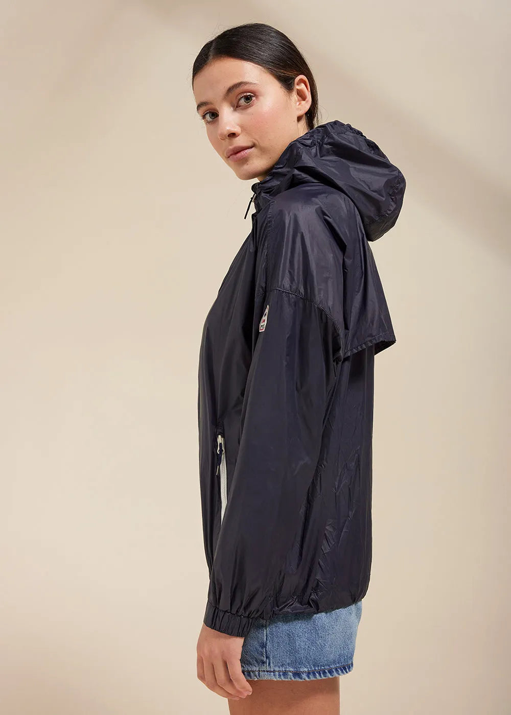 Zinnia Deep ink women's windbreaker