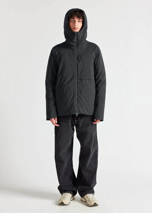 Men's waterproof parka jacket Pyrenex Gravity in natural down Black