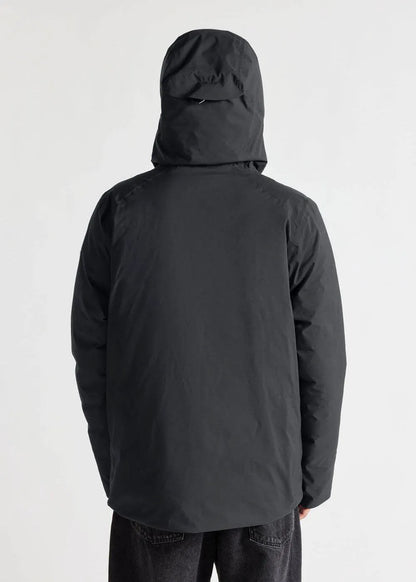 Men's waterproof parka jacket Pyrenex Gravity in natural down Black