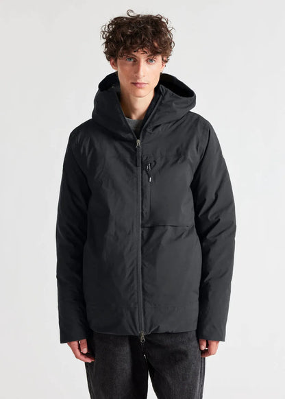 Men's waterproof parka jacket Pyrenex Gravity in natural down Black