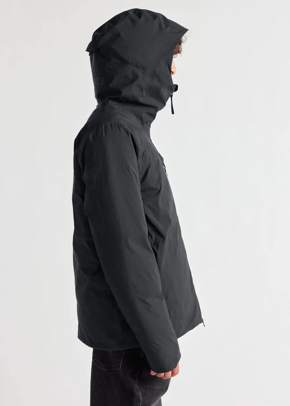 Men's waterproof parka jacket Pyrenex Gravity in natural down Black