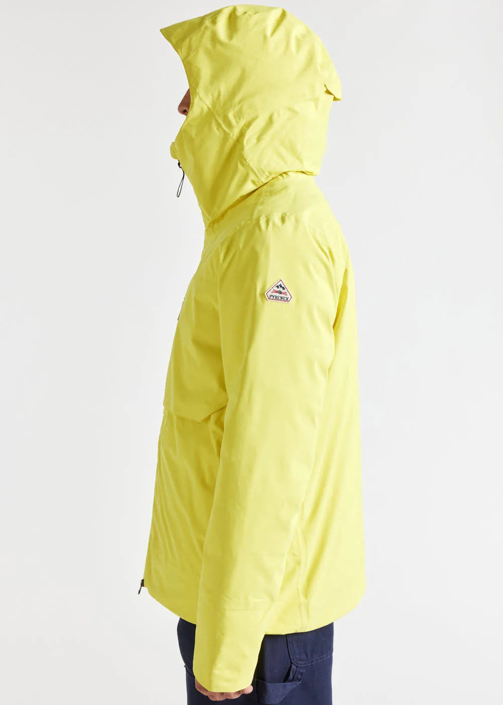 Men's waterproof parka jacket Pyrenex Gravity in natural down Illuminating
