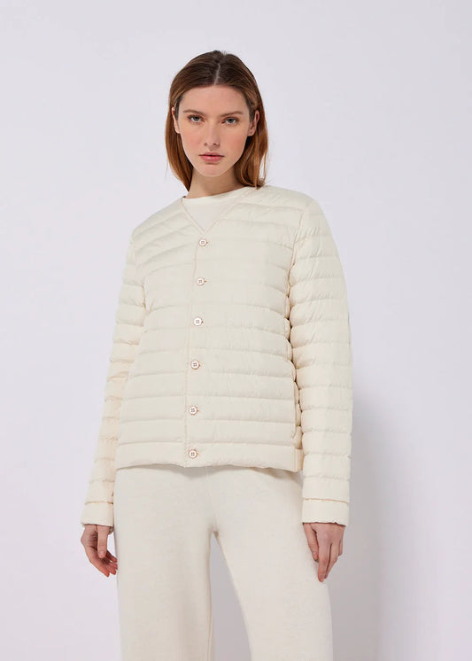 Alva Milk indoor down jacket