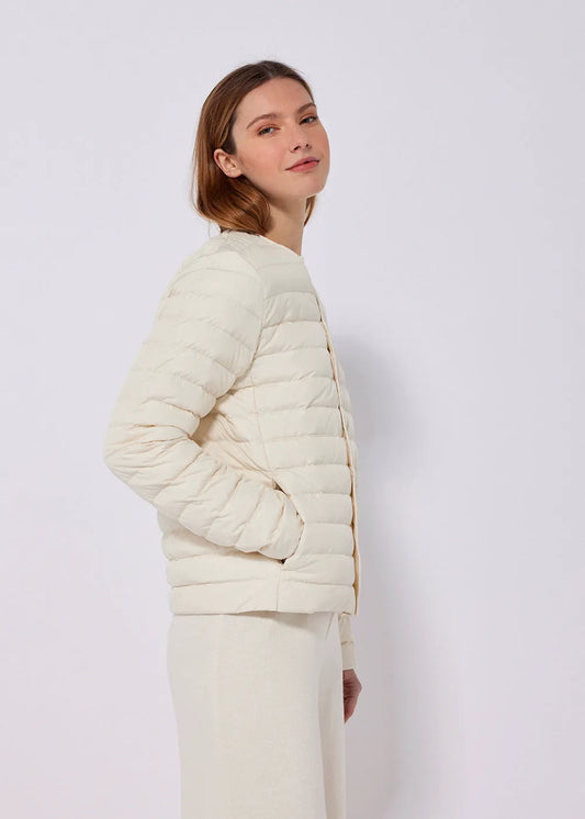 Alva Milk indoor down jacket