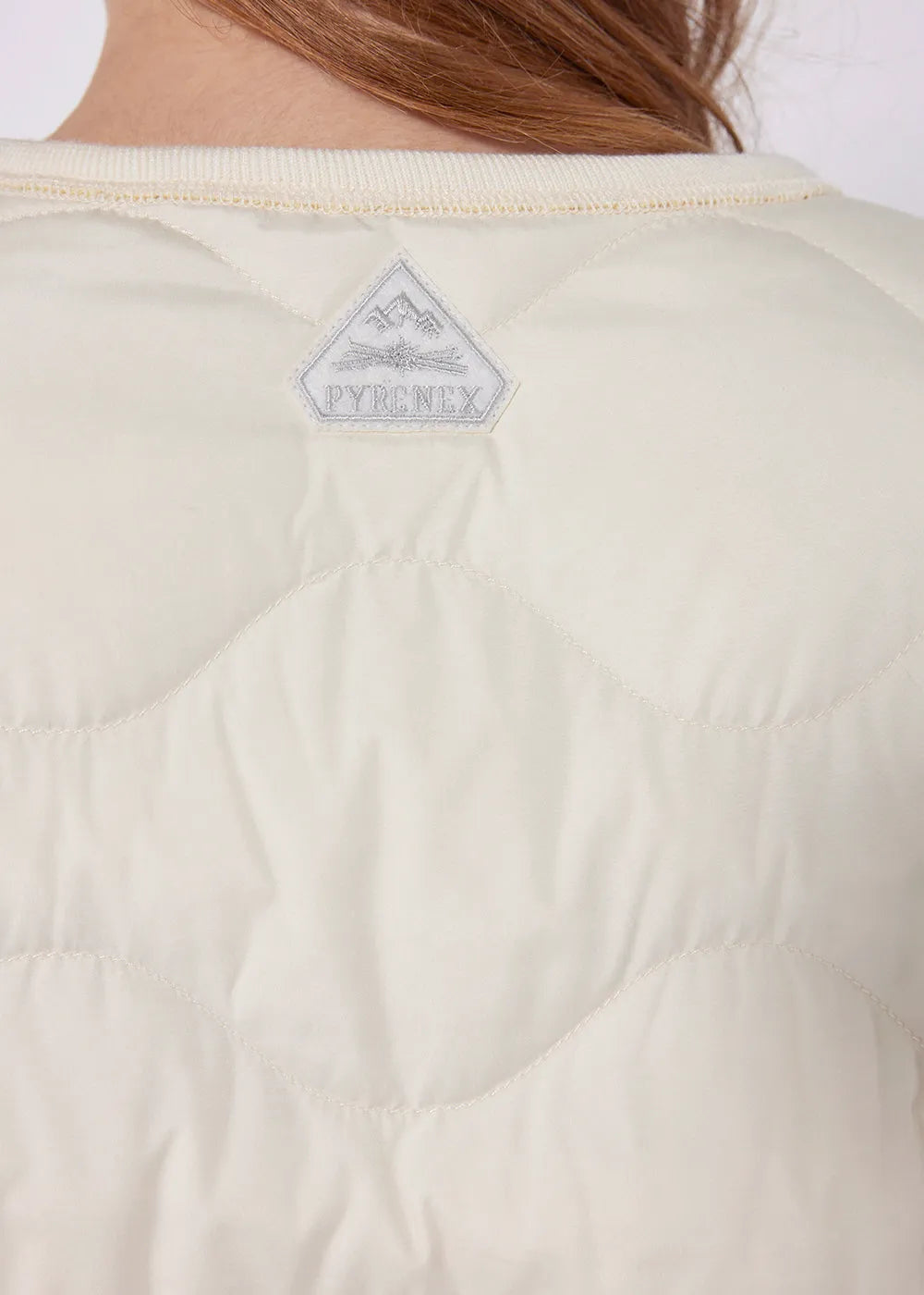 Frida Milk quilted sweatshirt