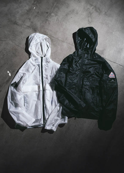Pyrenex x Wildside Soulere black windbreaker