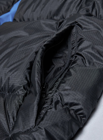 Unisex Shift Hooded Ripstop Pyrenex x Wildside black down jacket